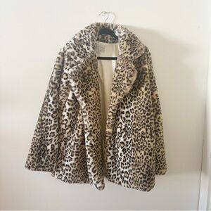 Hayden Los Angeles Cheetah Print Jacket M/L